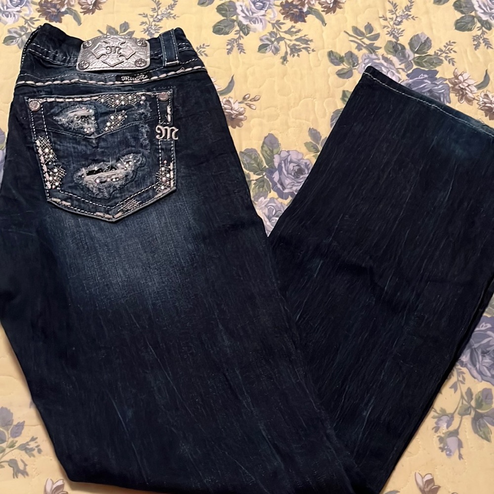 Miss Me Mid-Rise Easy Boot Jeans